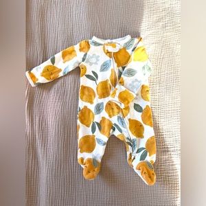 Carters NB Lemon Onesie